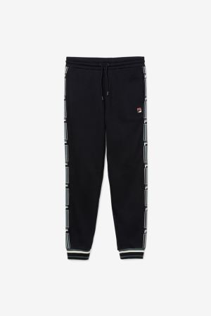 FILA Danube Tracks Pants Black,Mens Clothing | CA.HLETZU716